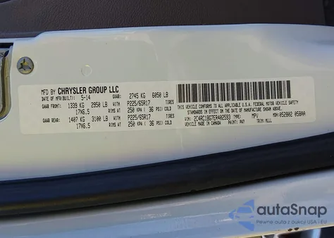 2014 Chrysler Town & Country Touring from USA, damaged, VIN 2C4RC1BG7ER402593